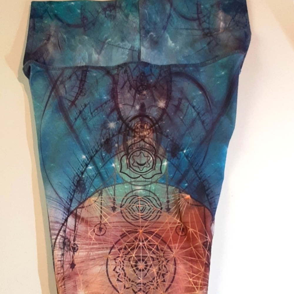 Evolution And Creation Chakra Celestial Leggings - image 4